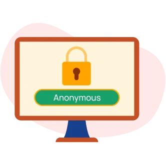 100% anonymita